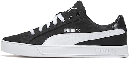Puma Smash Vulc Canvas 'Black White' 374754-02 Puma Smash Vulc Canvas 'Black White' 374754-02