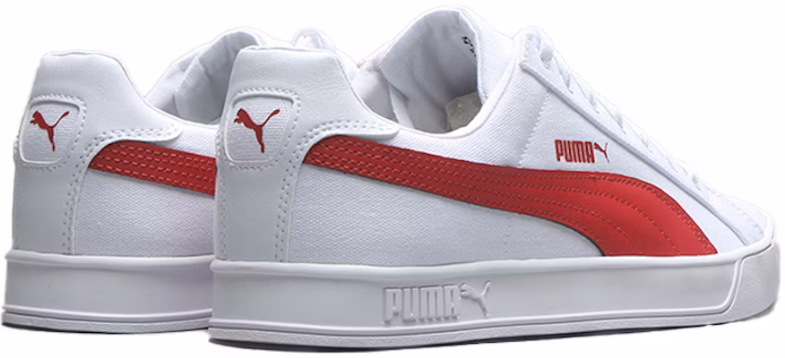 彪馬 Smash Vulc 帆布鞋 '白色 American Beauty' 374754-07 Shop 彪馬 Smash Vulc 帆布鞋 '白色 American Beauty' 374754-07
