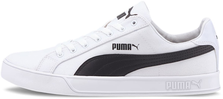 Puma Smash Vulc Canvas 'Blanco Negro' 374754-01 Buy Puma Smash Vulc Canvas 'Blanco Negro' 374754-01
