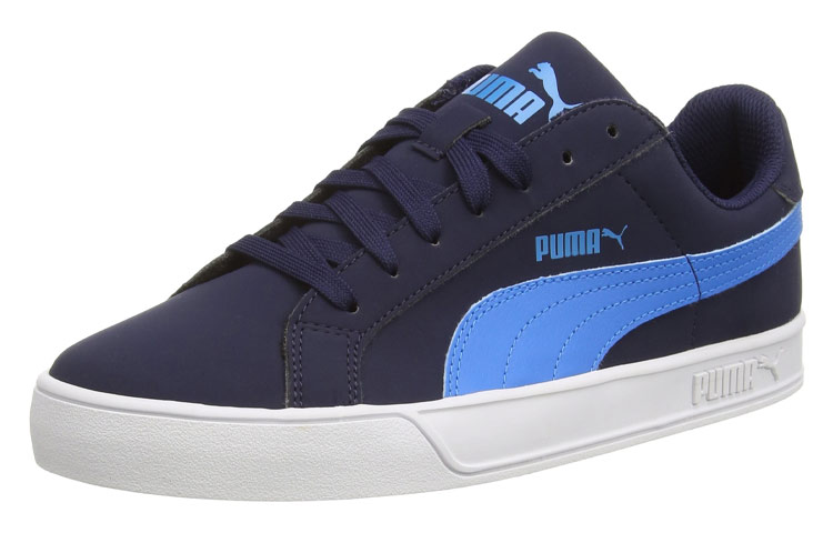 Lookbook Puma Smash Vulc Casual Board Shoes Blue 359622-06