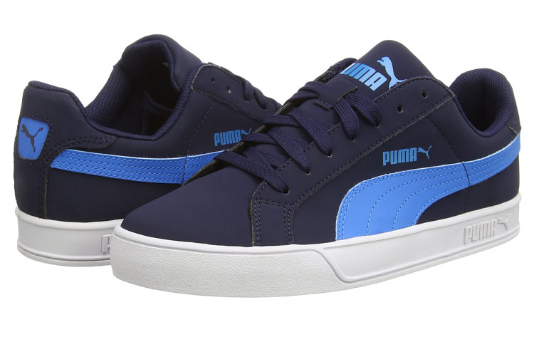 Purchase Puma Smash Vulc Casual Board Shoes Blue 359622-06