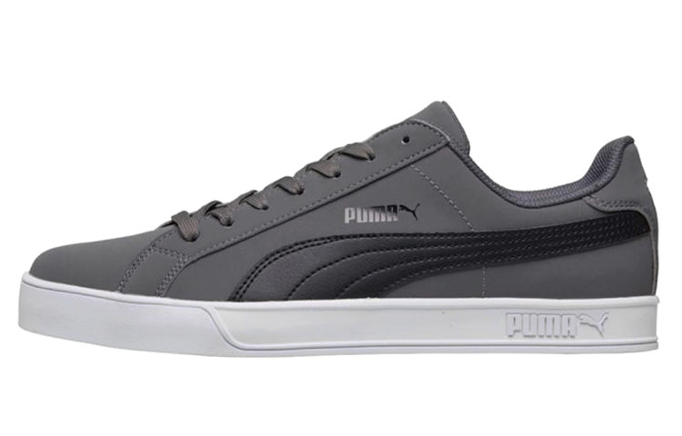 Puma Smash Vulc Casual Board Shoes Grey 359622-07