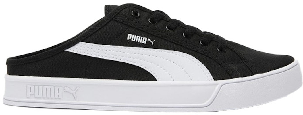 PUMA Smash Vulc Mule 休閒鞋 低筒 板鞋 男女款 黑色 Order PUMA Smash Vulc Mule 休閒鞋 低筒 板鞋 男女款 黑色