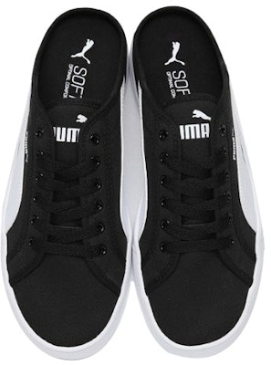 PUMA Smash Vulc Mule 休閒鞋 低筒 板鞋 男女款 黑色 Shop PUMA Smash Vulc Mule 休閒鞋 低筒 板鞋 男女款 黑色