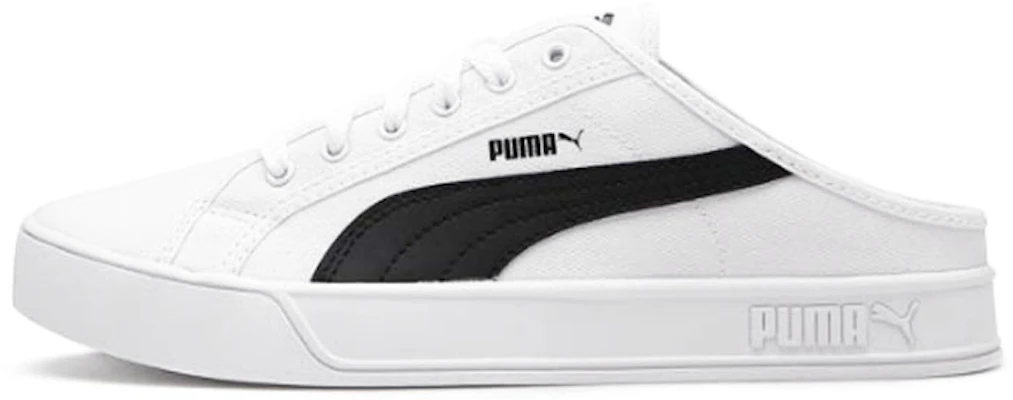 Puma Smash Vulc Mule Putih/Hitam 309680-01 Buy Puma Smash Vulc Mule Putih/Hitam 309680-01