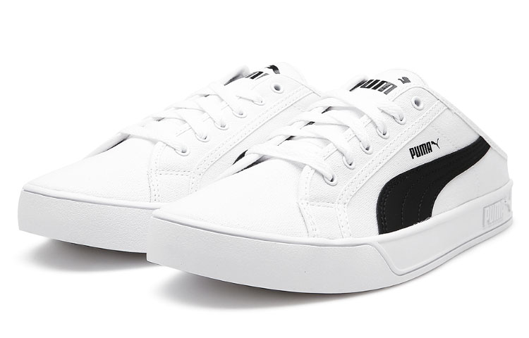 Lookbook Puma Smash Vulc Mule Putih/Hitam 309680-01