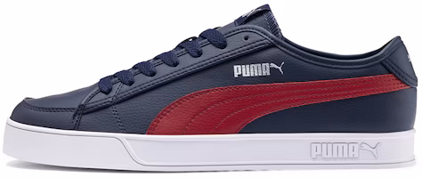 Puma Smash Vulc v2 Blue/ 'Red' 367308-04 Puma Smash Vulc v2 Blue/ 'Red' 367308-04