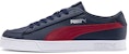Puma Smash Vulc v2 Biru/'Merah' 367308-04