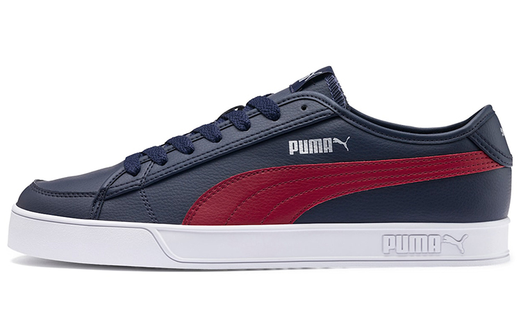 Puma Smash Vulc v2 Blue/ 'Red' 367308-04