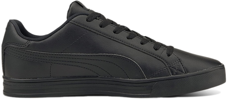 Puma Smash Vulc V3 復古低筒休閒板鞋 男女同款 黑色 Order Puma Smash Vulc V3 復古低筒休閒板鞋 男女同款 黑色