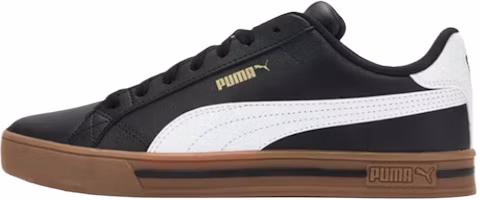 Puma Smash Vulc V3 Black Low-Top Casual Retro Sneakers Breathable Shoes 380752-23 Puma Smash Vulc V3 Black Low-Top Casual Retro Sneakers Breathable Shoes 380752-23