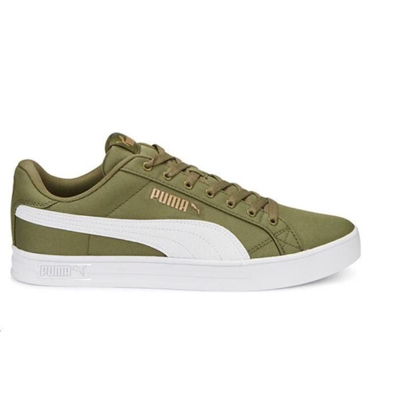 Order PUMA Smash Vulc v3 CV FS 防滑輕便耐磨 低筒 板鞋 男女款 綠白