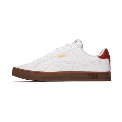 Puma Smash Vulc V3 Lo 'White Chili Oil Gum'