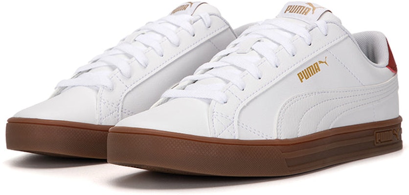 彪马Smash Vulc V3 Lo '白色辣椒油胶底' 380752-09 Order 彪马Smash Vulc V3 Lo '白色辣椒油胶底' 380752-09