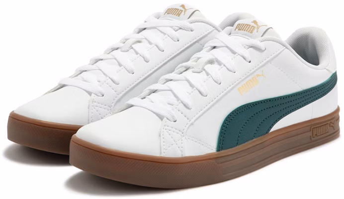 Puma Smash Vulc V3 Lo 'White Green' 380752-11 Lookbook Puma Smash Vulc V3 Lo 'White Green' 380752-11