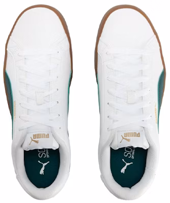 Puma Smash Vulc V3 Lo 'White Green' 380752-11 Shop Puma Smash Vulc V3 Lo 'White Green' 380752-11