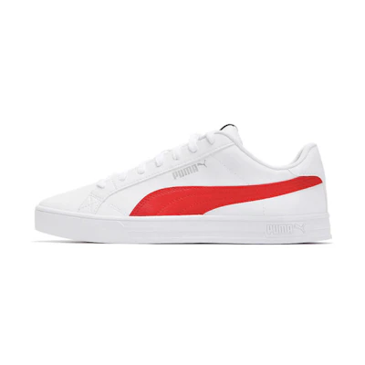 Puma Smash Vulc V3 Lo 'White High Risk Red'