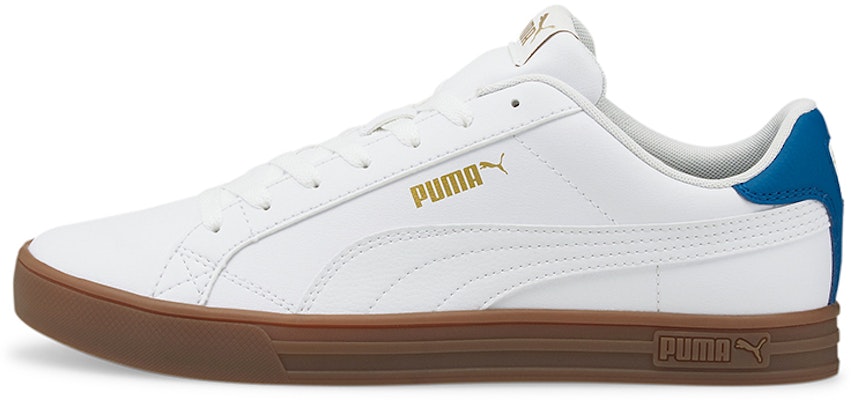 Puma Smash Vulc V3 Lo 'White Mykonos Blue Gum' 380752-08 Buy Puma Smash Vulc V3 Lo 'White Mykonos Blue Gum' 380752-08