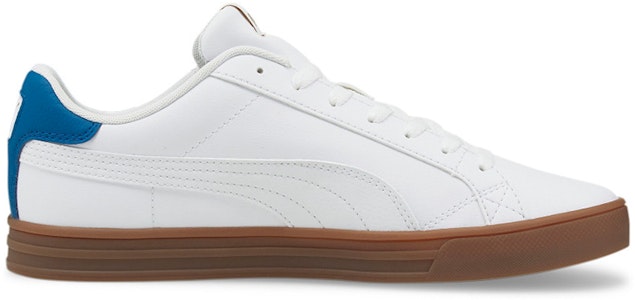 Puma Smash Vulc V3 Lo 'Putih Mykonos Biru Getah' 380752-08 Order Puma Smash Vulc V3 Lo 'Putih Mykonos Biru Getah' 380752-08