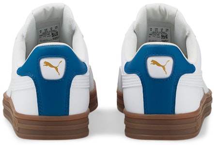 Puma Smash Vulc V3 Lo 'Putih Mykonos Biru Getah' 380752-08 Shop Puma Smash Vulc V3 Lo 'Putih Mykonos Biru Getah' 380752-08