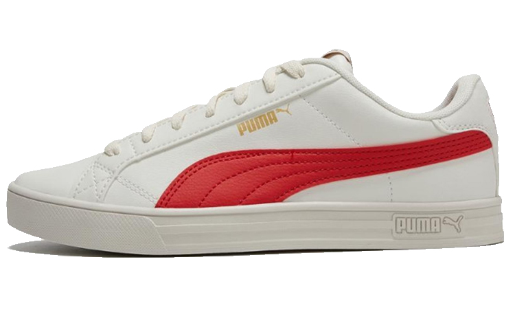 Buy PUMA Smash Vulc V3 LO 潮流休閒 耐磨防滑 低筒 板鞋 男女款 白紅