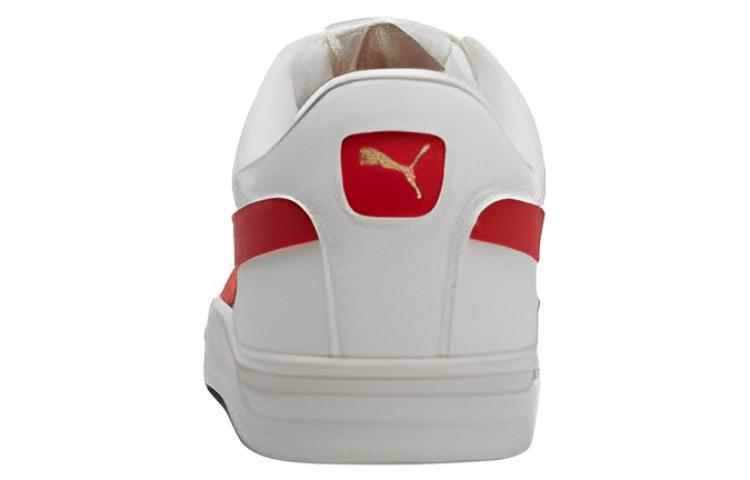 Shop PUMA Smash Vulc V3 LO 潮流休閒 耐磨防滑 低筒 板鞋 男女款 白紅