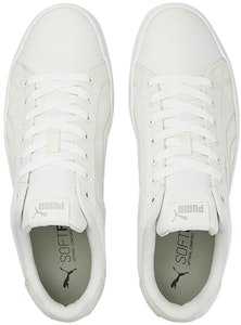 彪马 Smash Vulc v3 Lo CV 白灰紫 配色 383875-01 Lookbook 彪马 Smash Vulc v3 Lo CV 白灰紫 配色 383875-01