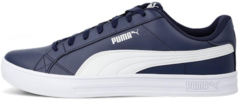 Puma Smash Vulc V3 Retro Low Tops Casual Skateboarding Shoes Unisex Blue 380752-07 Puma Smash Vulc V3 Retro Low Tops Casual Skateboarding Shoes Unisex Blue 380752-07
