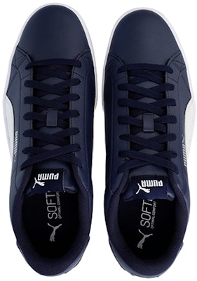 PUMA Smash Vulc V3 復古 低筒 板鞋 男女通用 藍色 Lookbook PUMA Smash Vulc V3 復古 低筒 板鞋 男女通用 藍色
