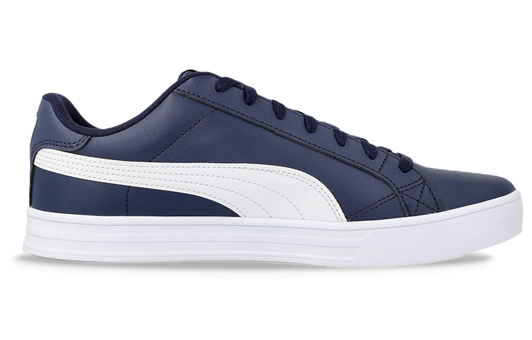 Order Sepatu Puma Smash Vulc V3 Retro Low Tops Kasual Skate Unisex Biru 380752-07