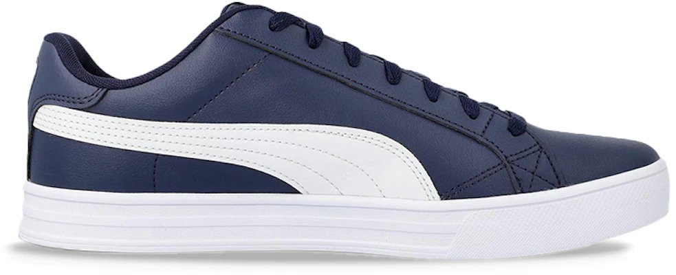 Sepatu Puma Smash Vulc V3 Retro Low Tops Kasual Skate Unisex Biru 380752-07 Order Sepatu Puma Smash Vulc V3 Retro Low Tops Kasual Skate Unisex Biru 380752-07