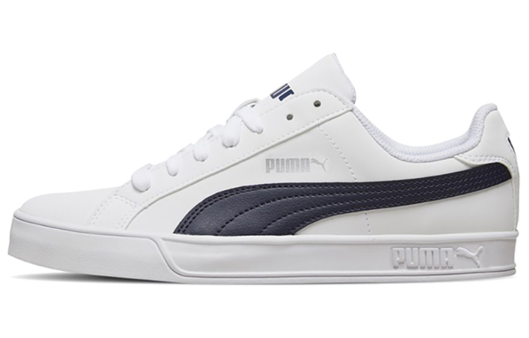 Puma Smash Vulc White/Blue 359622-10