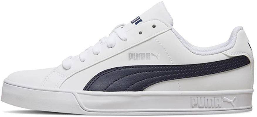 PUMA Smash Vulc 輕便防滑 低筒 滑板鞋 男女同款 白藍 Buy PUMA Smash Vulc 輕便防滑 低筒 滑板鞋 男女同款 白藍