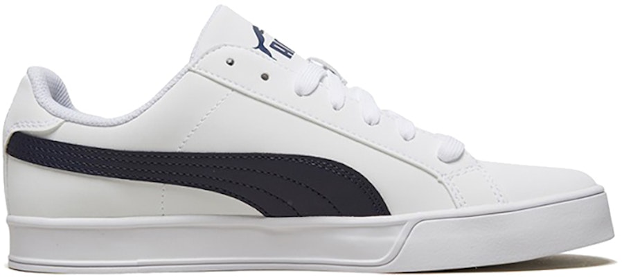 PUMA Smash Vulc 輕便防滑 低筒 滑板鞋 男女同款 白藍 Order PUMA Smash Vulc 輕便防滑 低筒 滑板鞋 男女同款 白藍