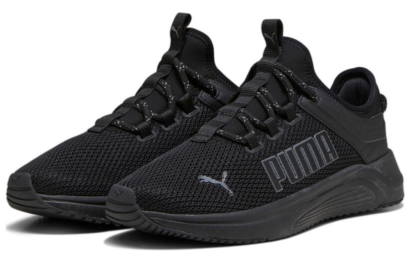 Lookbook Puma Softride Astro Slip-On 'Hitam Kelabu Gelap Sejuk' 378799-01