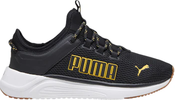 Puma Softride Astro Slip-On 'Black Yellow Blaze' 378799-03 Puma Softride Astro Slip-On 'Black Yellow Blaze' 378799-03
