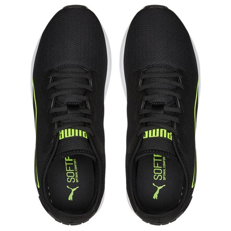 Lookbook Puma Softride Cruise 'Hitam Lime Squeeze' 376167-16