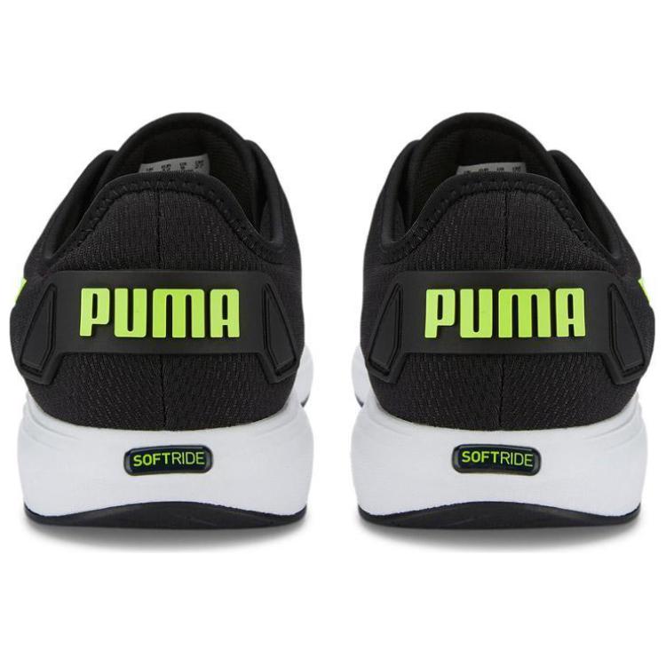 Shop Puma Softride Cruise 'Hitam Lime Squeeze' 376167-16