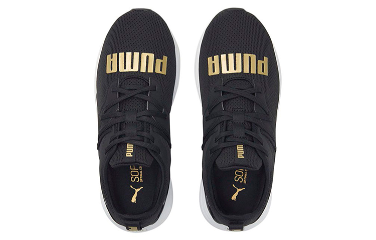 Lookbook Puma Softride Cruise Bold 'Hitam Emas Pasukan' 376190-05