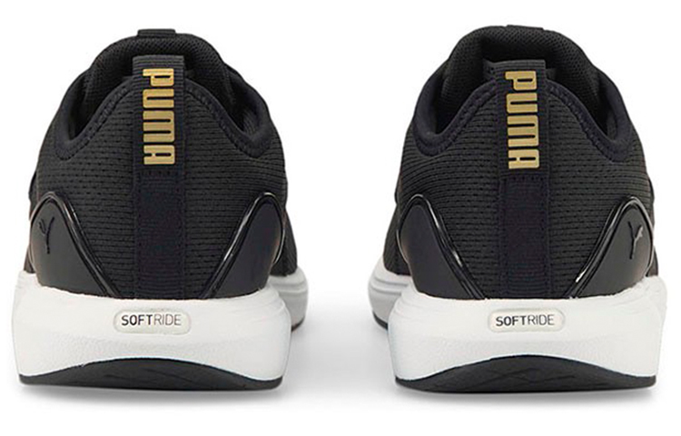 Shop Puma Softride Cruise Bold 'Hitam Emas Pasukan' 376190-05