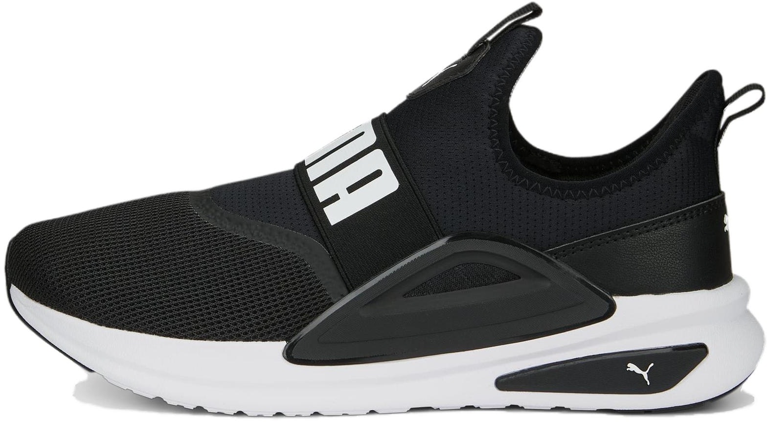 puma-softride-enzo-evo-slip-on-black-white