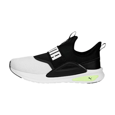 Puma Softride Enzo Evo Slip-On 'Black White Fast Yellow'
