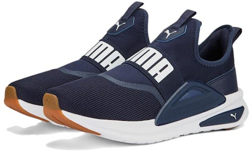 푸마 소프트라이드 엔조 슬립온 네이비 화이트 377875-02 Order 푸마 소프트라이드 엔조 슬립온 네이비 화이트 377875-02