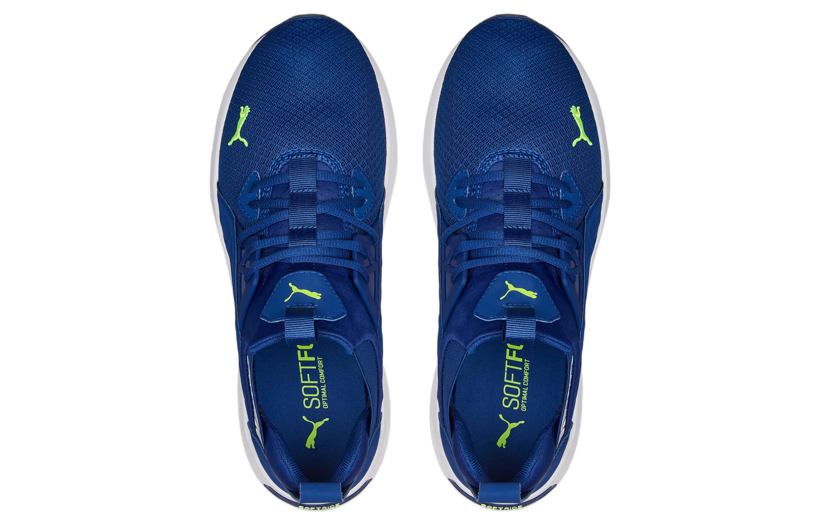 Shop 彪馬 Softride Enzo NXT 防滑耐磨 低幫 運動休閒鞋 藍色