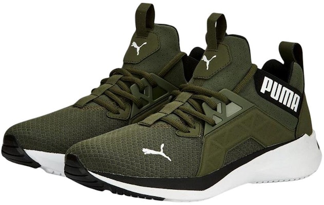 Puma Softride Enzo NXT 'Green Moss' Pria Wanita Sneakers 195234-18 Order Puma Softride Enzo NXT 'Green Moss' Pria Wanita Sneakers 195234-18