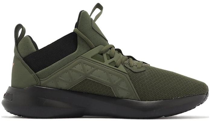 Puma Softride Enzo NXT 'Hijau Lumut Hitam' 195234-22 Order Puma Softride Enzo NXT 'Hijau Lumut Hitam' 195234-22