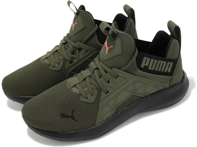 彪马 Softride Enzo NXT '苔绿色黑色' 195234-22 Lookbook 彪马 Softride Enzo NXT '苔绿色黑色' 195234-22