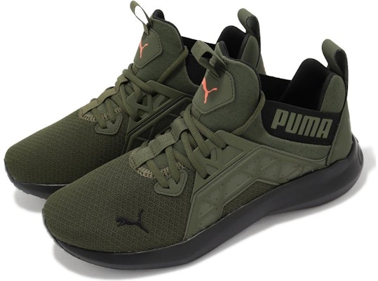 Puma Softride Enzo NXT 'Hijau Lumut Hitam' 195234-22 Lookbook Puma Softride Enzo NXT 'Hijau Lumut Hitam' 195234-22