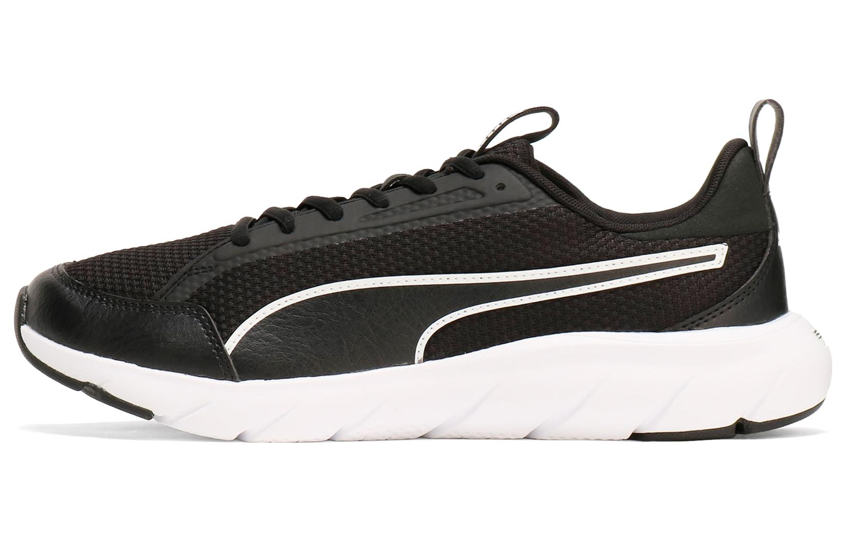 Puma Softride Flex Lace Wide 'Black White' 379351-01