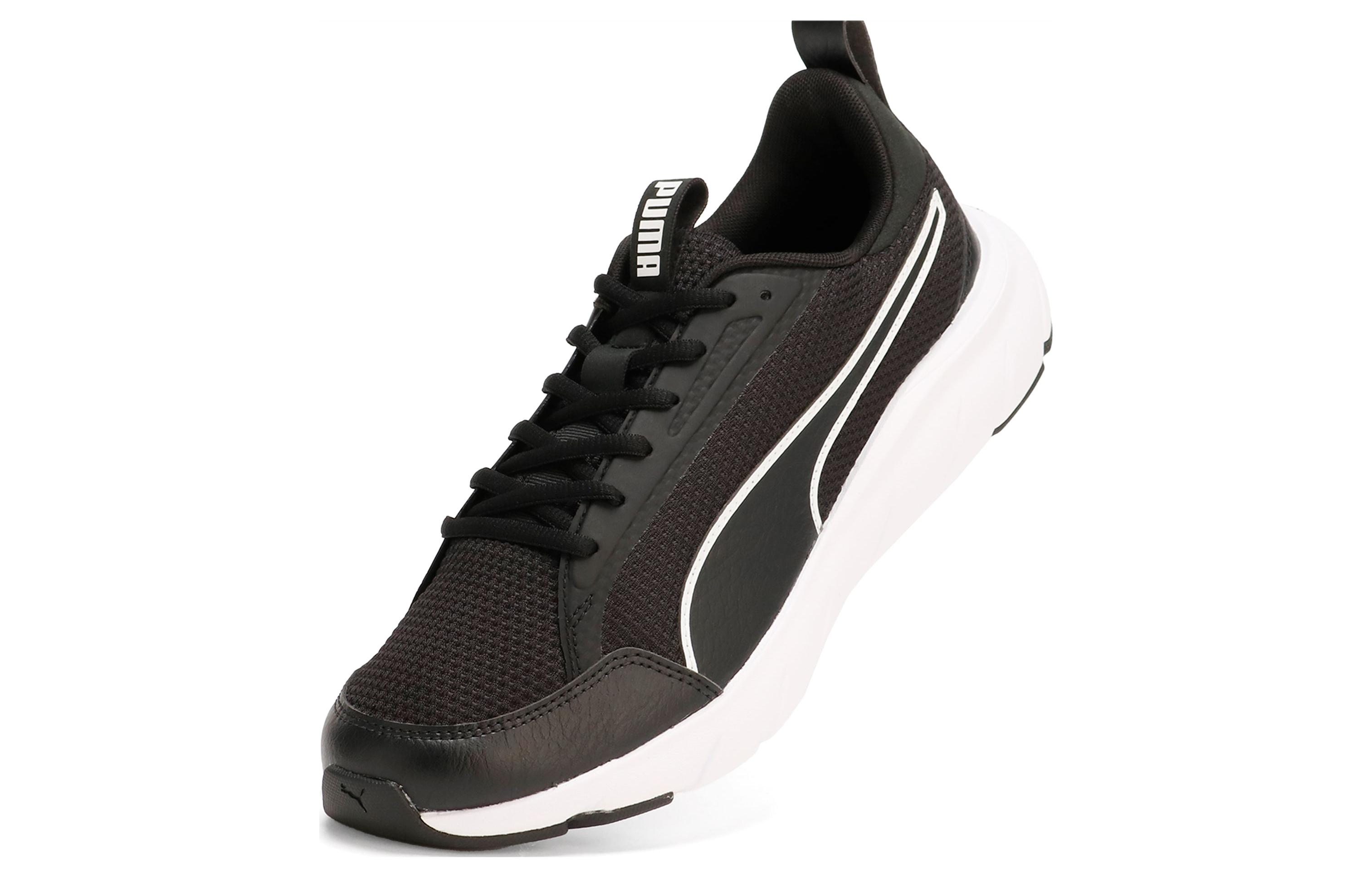 Puma Softride Flex Lace Wide 'Black White' 圖 4